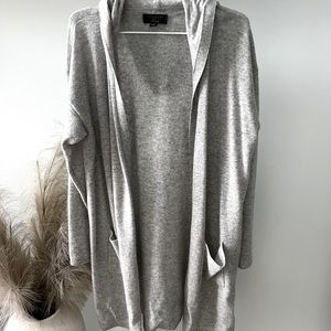 Grey cashmere sweater